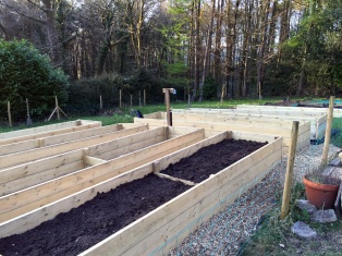 New Raised Beds Built